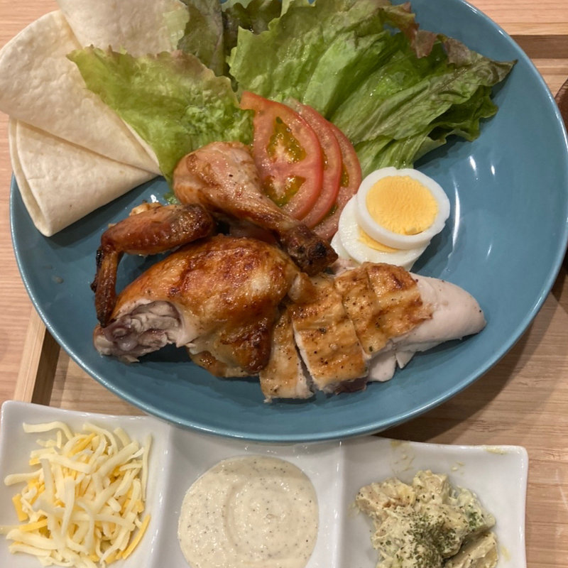 トルティーヤセット(丸焼きチキンのお店 グレイトチキン 心斎橋店)