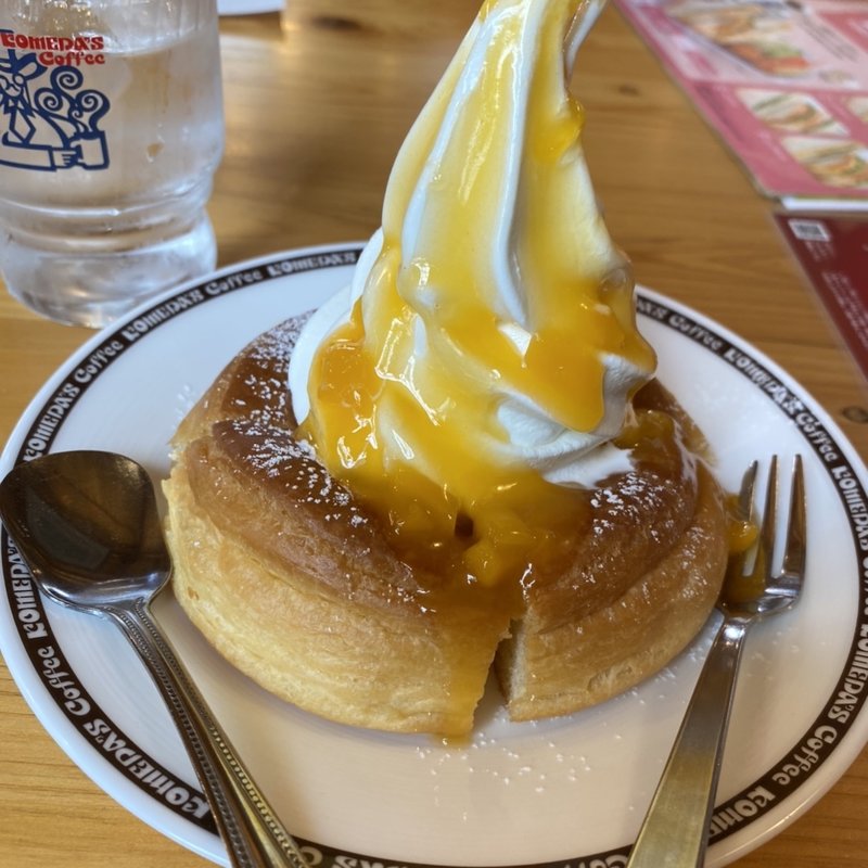 シロノワール杏仁マンゴーミニサイズ(コメダ珈琲 高松東店)