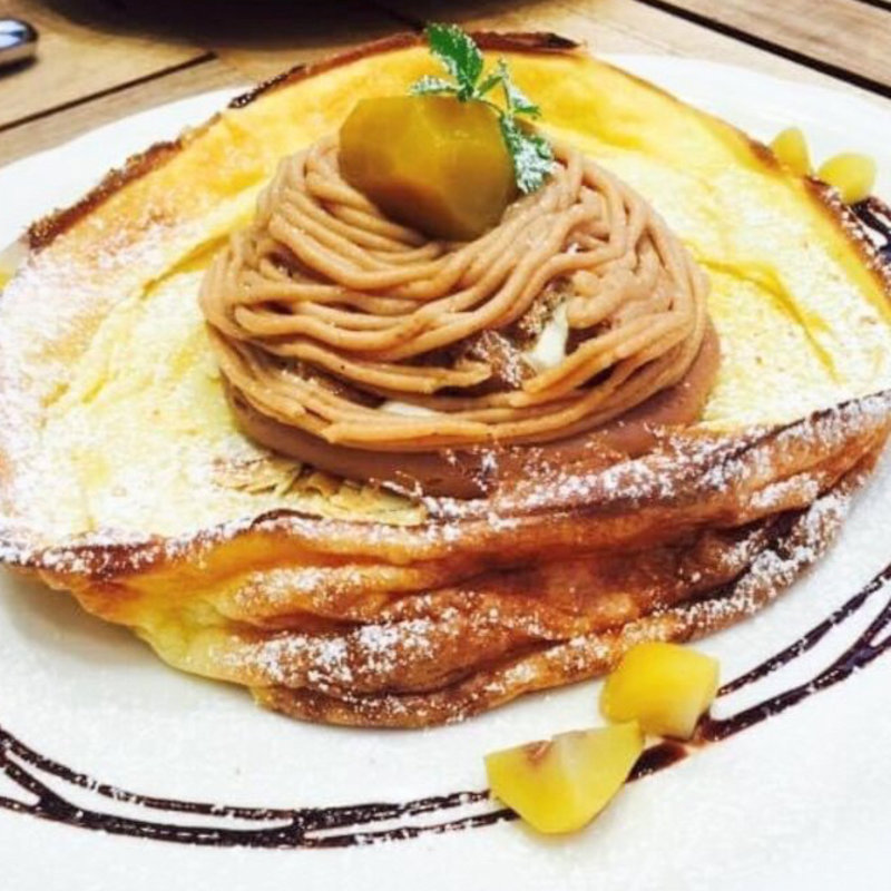ダッチモンブラン(オリジナルパンケーキハウス 吉祥寺店 （The Original PANCAKE HOUSE）)