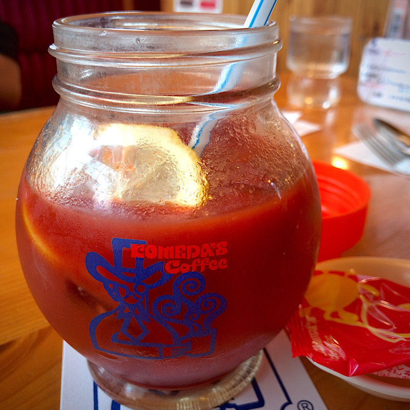 トマトジュース(コメダ珈琲店 仙台富沢店)