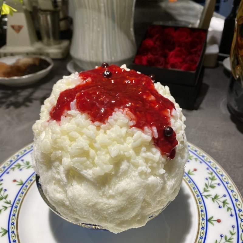 ミックスベリーのライスプディング(氷匠ル・クレール)