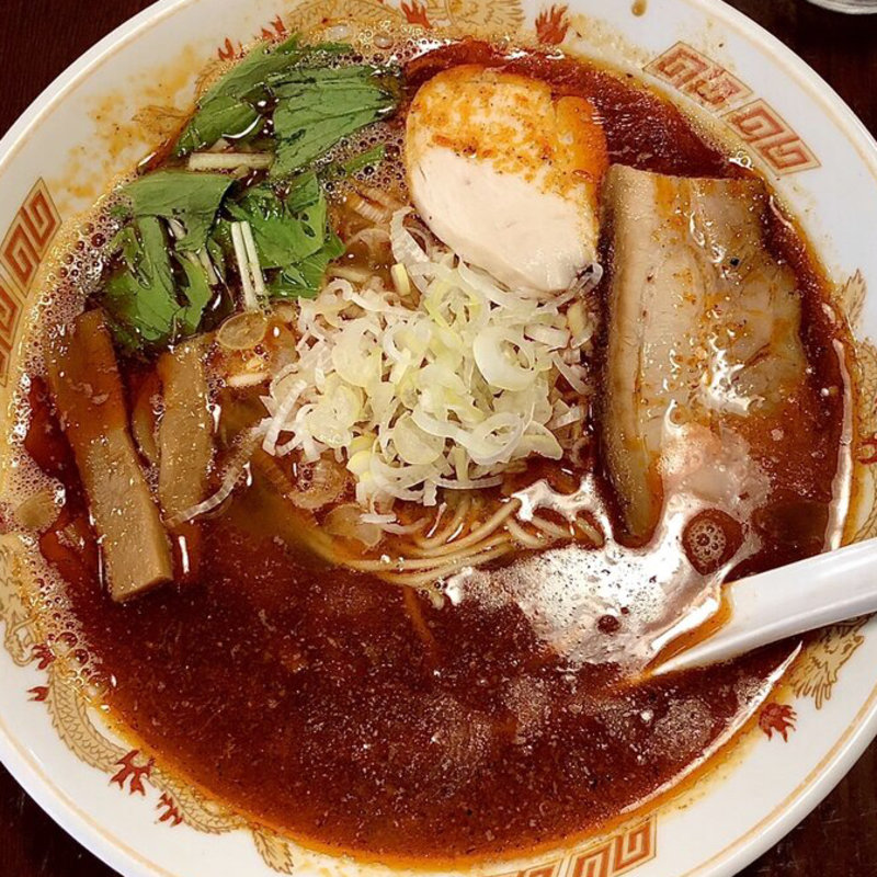 辛い中華そば(つけ麺 結心)