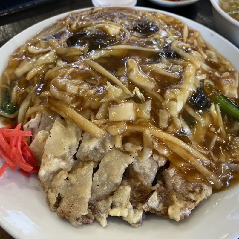 中華風とんかつ中華飯(大仙 )