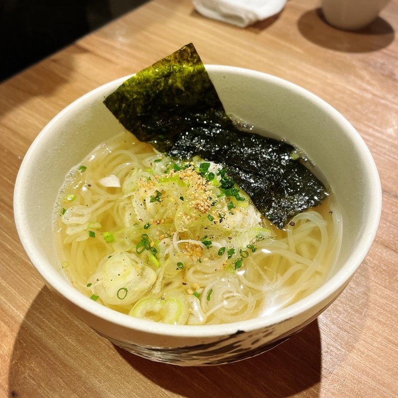 〆そば(ホルモンとく 中目黒)