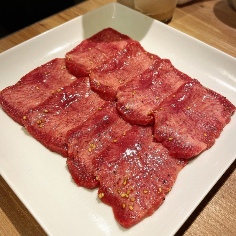 上生タン塩(ホルモンとく 中目黒)