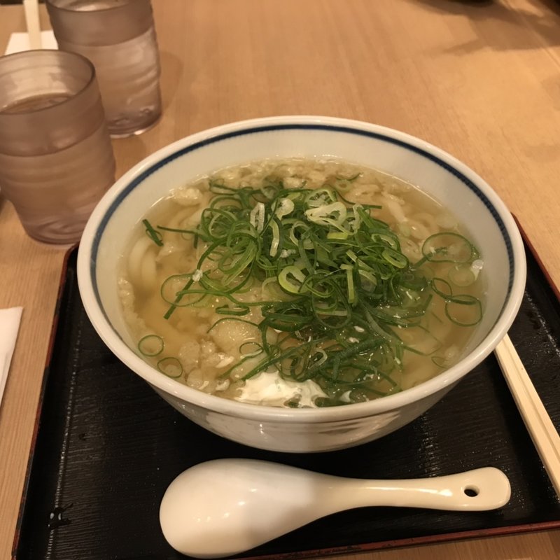 かけうどん(博多やりうどん 福岡店)