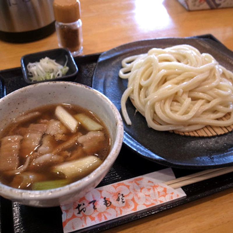 肉汁うどん中盛(うどん工房 諏訪)