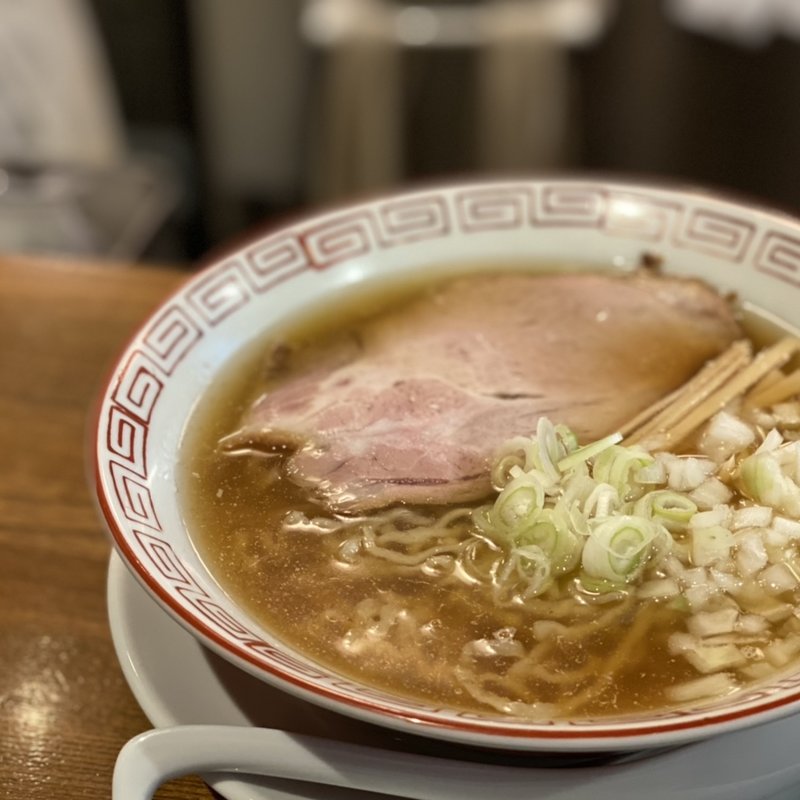 手揉み煮干しそば(らぁ麺 月輪)