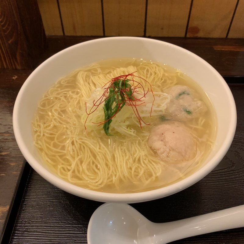 あら炊き塩らぁめん(麺屋 海神 新宿店)