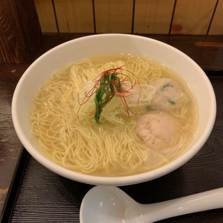 あら炊き塩らぁめん(麺屋 海神 新宿店)