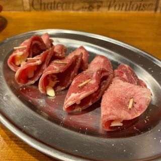 チーズ牛タン巾着(平成ホルモン 平田町駅前店)
