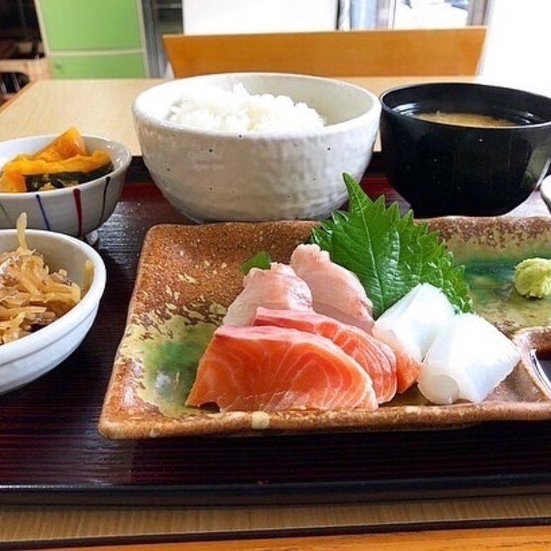 お造り定食(食堂ゑびす)