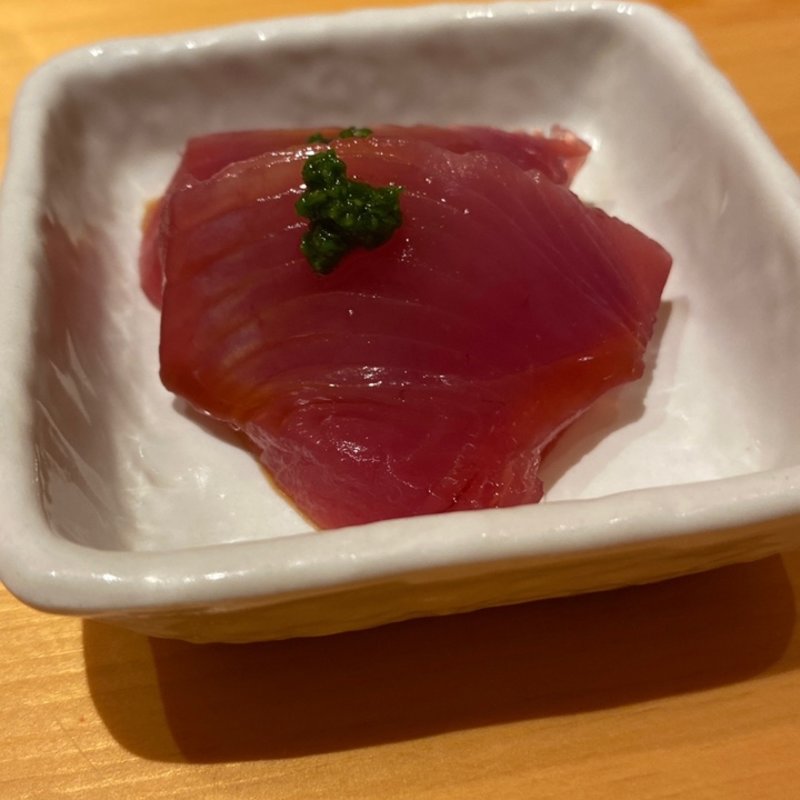 カツオ刺身(SUSHI TOKYO TEN、横浜)