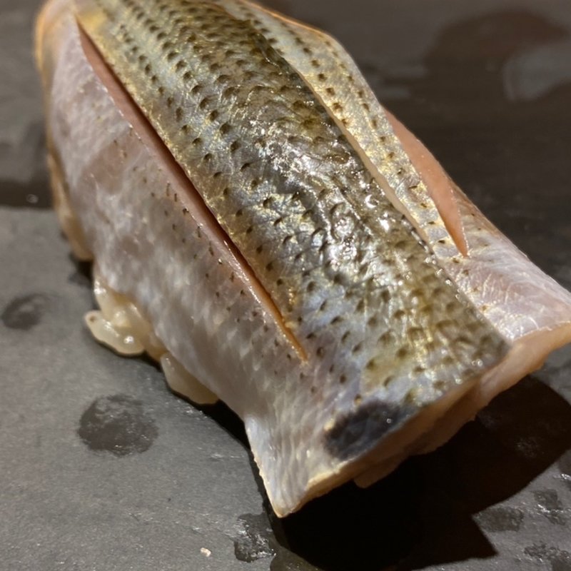 鯖握り(SUSHI TOKYO TEN、横浜)