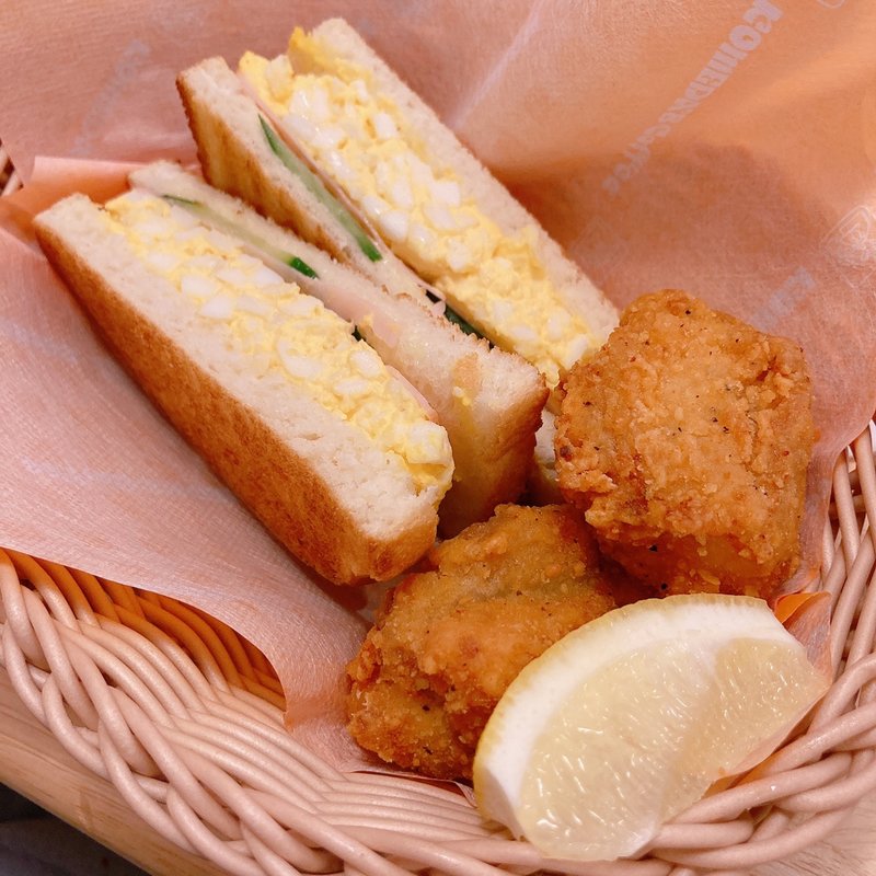 ミニコメバスケット(コメダ珈琲店 東京医科大学病院店)