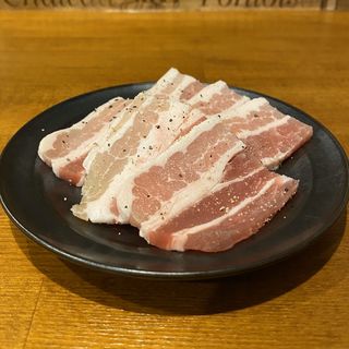 豚バラカルビ(平成ホルモン 平田町駅前店)