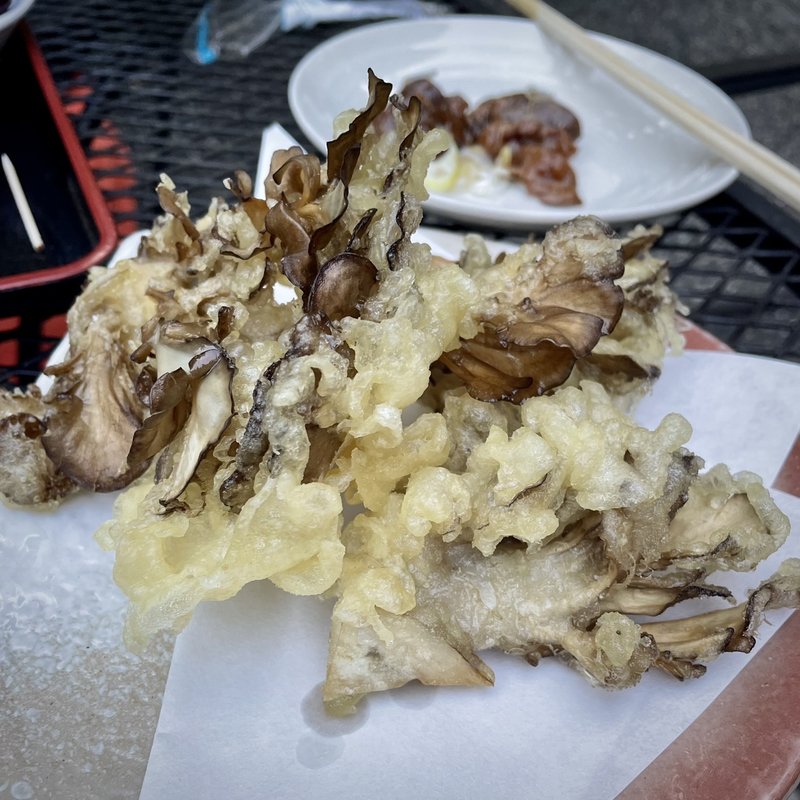 舞茸の天ぷら(天目 （テンモク）)