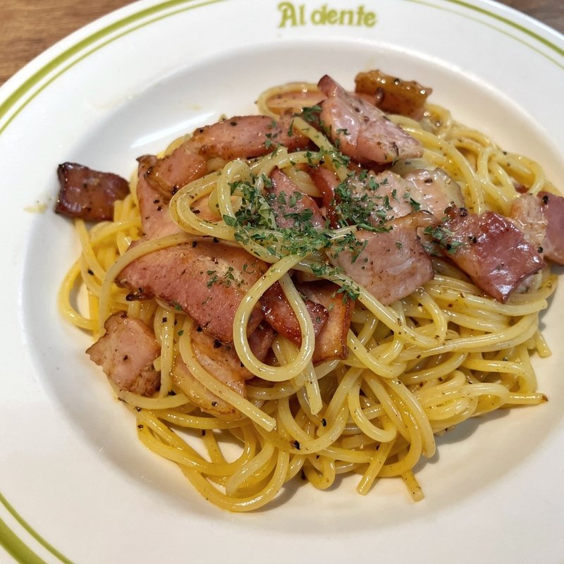 カルボナーラ(あるでん亭 銀座ファイブ店)