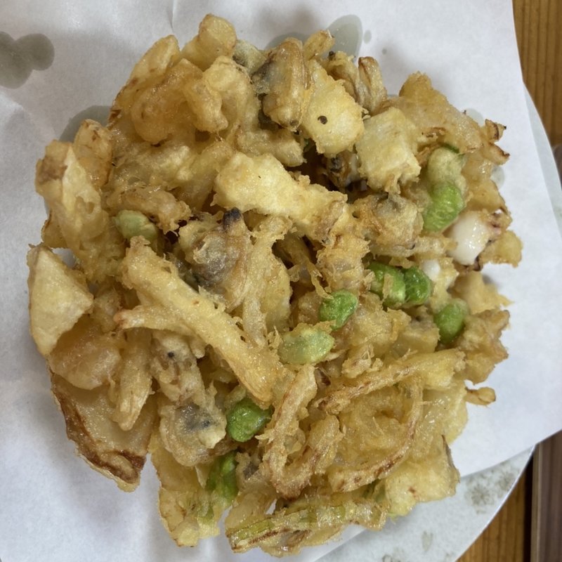 かき揚げ　ハーフ(手打ち蕎麦処 京屋)