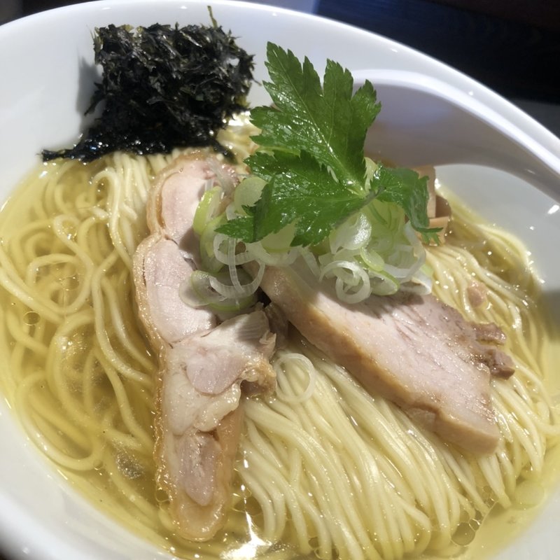 蛤と鯏出汁の中華そば　塩(中華そば 笹生)