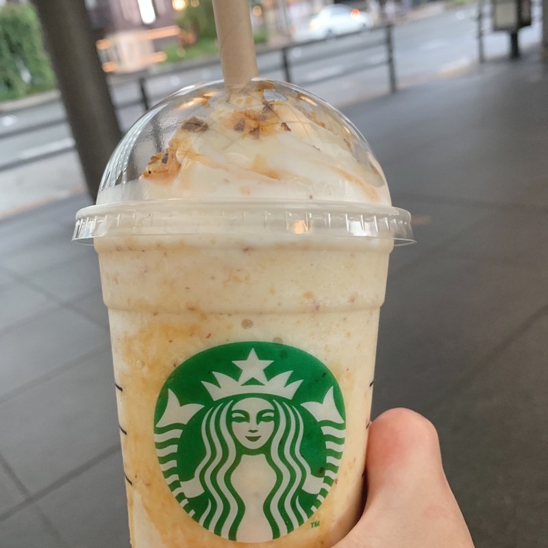 焼きいもフラペチーノ(スターバックス コーヒー LAQUE四条烏丸店 （STARBUCKS COFFEE）)