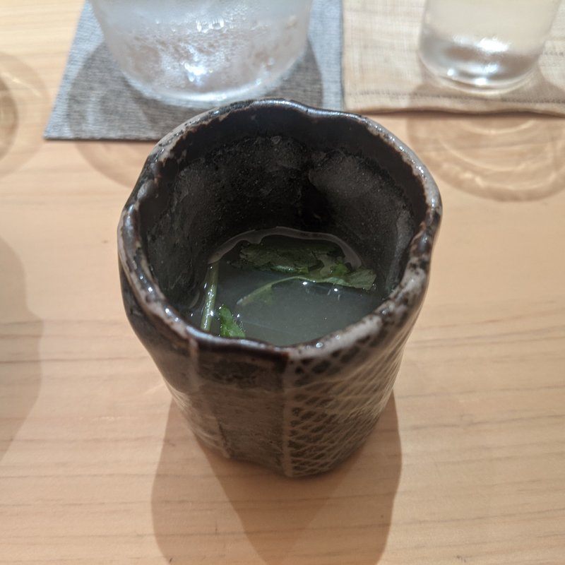 味噌汁(鮨 和さび （わさび）)