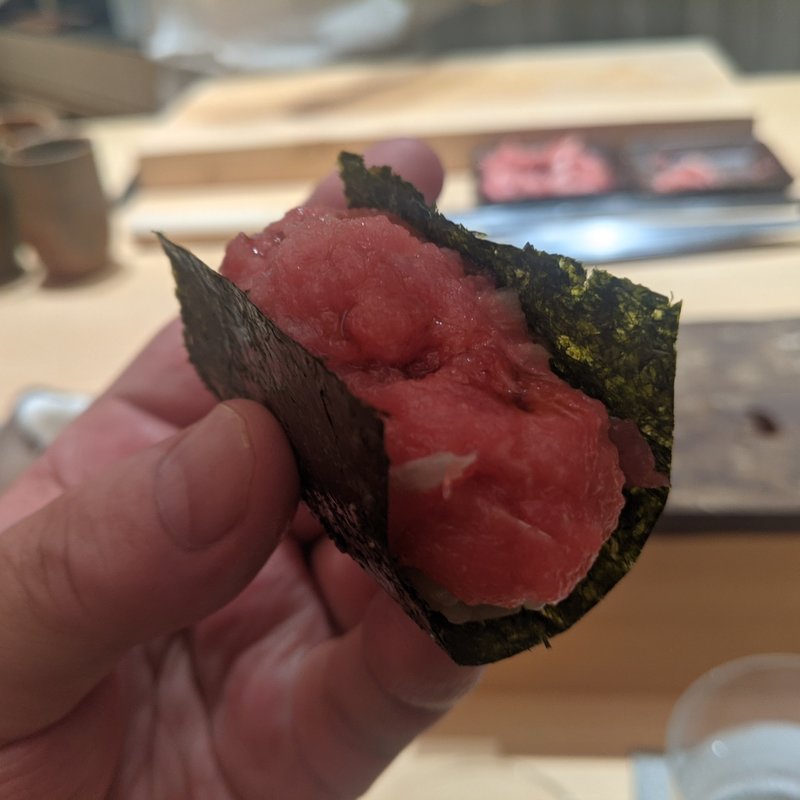 ネギトロ(鮨 和さび （わさび）)