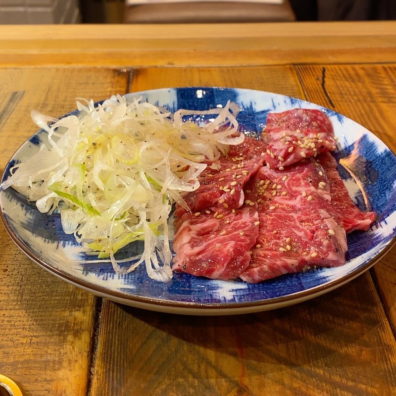 ネギ塩ハラミ(焼肉ホルモン やば 名駅三丁目店)