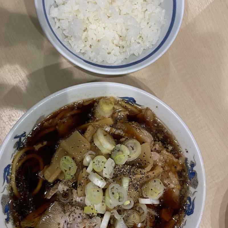 中華そばセット(西町大喜 とやマルシェ店 （ニシチョウタイキ）)