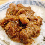 蘭州牛バラ麺セット(百歳牛肉麺　三条河原町店)