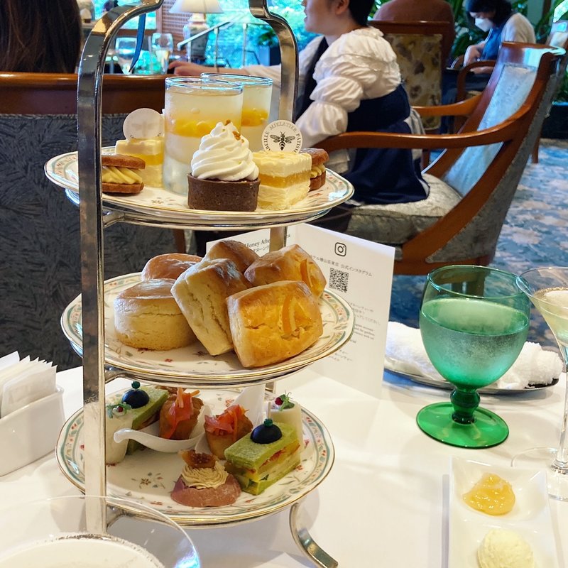 ラベイユ ハニーアフタヌーンティー (ロビーラウンジ ル・ジャルダン)