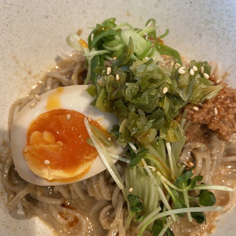 濃厚ゴマダレ蕎麦(蕎麦 蘇枋)