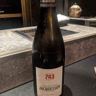 キュヴェ・743・エクストラ・ブリュット ジャクソン(西麻布 焼肉 X （ヤキニク テン・YAKINIKU TEN）)