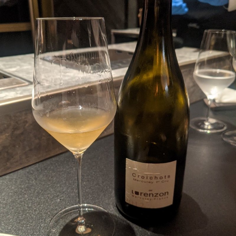 ロレンゾン　メルキュレ　1er　クロワショ　ブラン(西麻布 焼肉 X （ヤキニク テン・YAKINIKU TEN）)