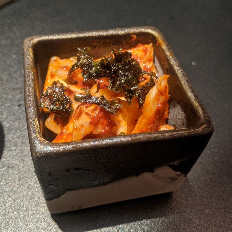 白菜キムチ(西麻布 焼肉 X （ヤキニク テン・YAKINIKU TEN）)