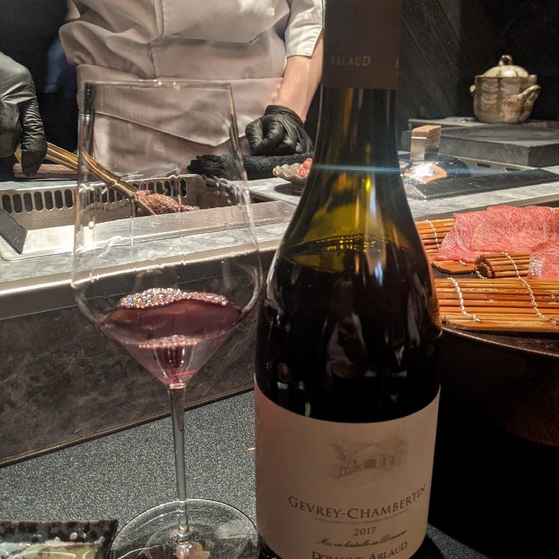 ドメーヌ・アルロー　ジュヴレ・シャンベルタン(西麻布 焼肉 X （ヤキニク テン・YAKINIKU TEN）)