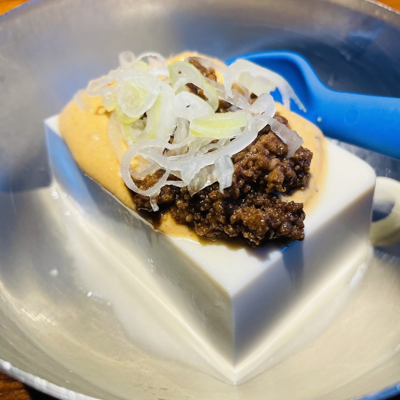 担々豆腐(原宿餃子樓)