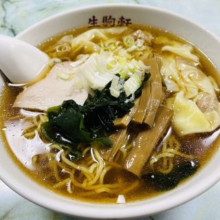 ワンタン麺(生駒軒 住吉店)