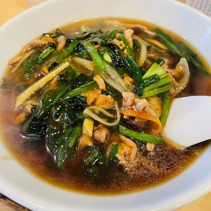 ニラ肉そば(岳陽 )