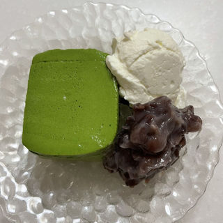 抹茶ババロア(紀の善 （きのぜん）)