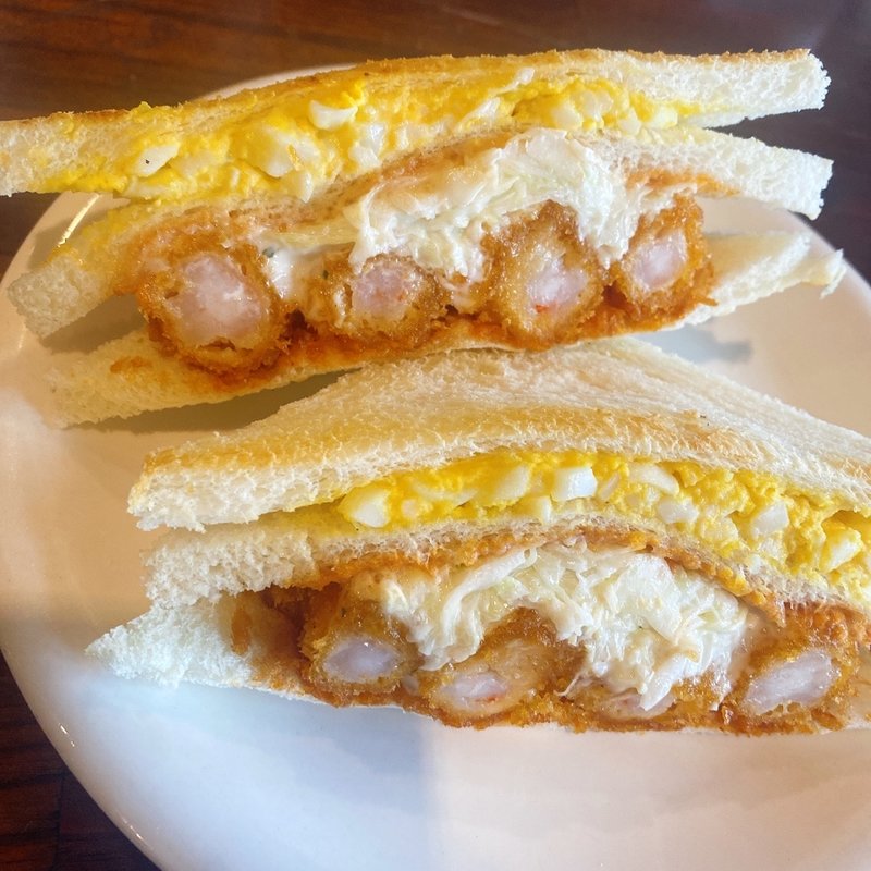 海老フライキング(サンカフェ 都島店)