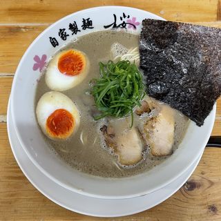 味玉豚骨(麺屋 桜息吹 西宮本店)
