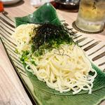 冷やし五島うどん(ふぐぶた酒場)