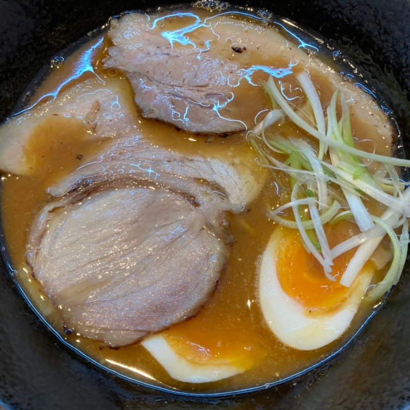 煮干し豚骨そば(中華そば煮干しや )