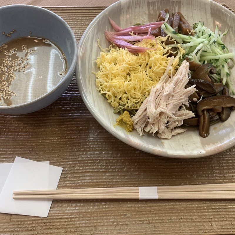 季節の茶そば(福寿園 宇治工房 福寿茶寮 （ふくじゅえん うじこうぼう ふくじゅさりょう）)