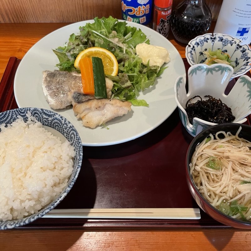 白身魚バター焼き(海鮮居酒屋 一心 )