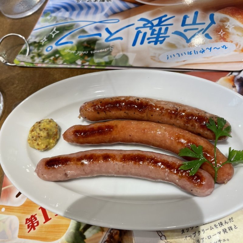 ソーセージの3種盛り(ジョリーパスタ 塚口店 )