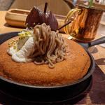 モンブランパンケーキ