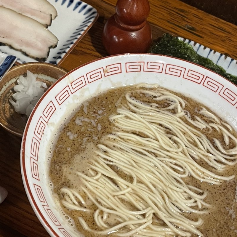 鯖(炭火焼濃厚中華そば　倫道)