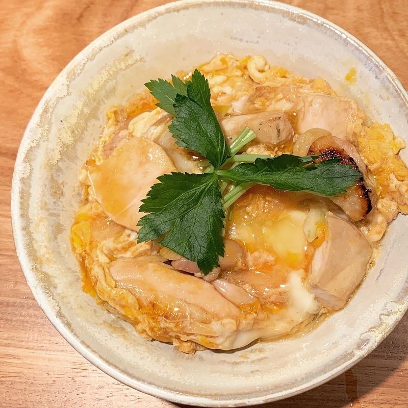 土佐はちきん地鶏の親子丼(焼鳥山香)